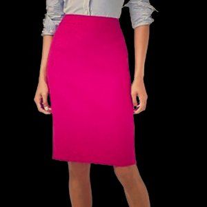 St. John - Hot Pink Pencil Skirt